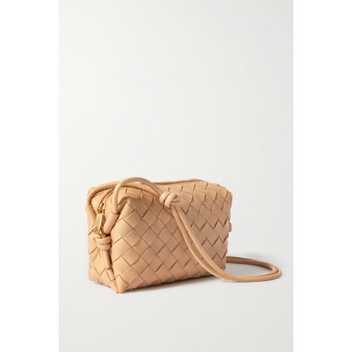 Bottega Veneta 葆蝶家 女士 迷你编织皮革斜挎包 680254V1G11
