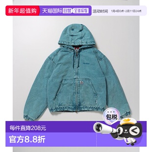 1h可退 日本直邮BEN DAVIS 男女同款 中綿夹克 连帽 双拉链 外套