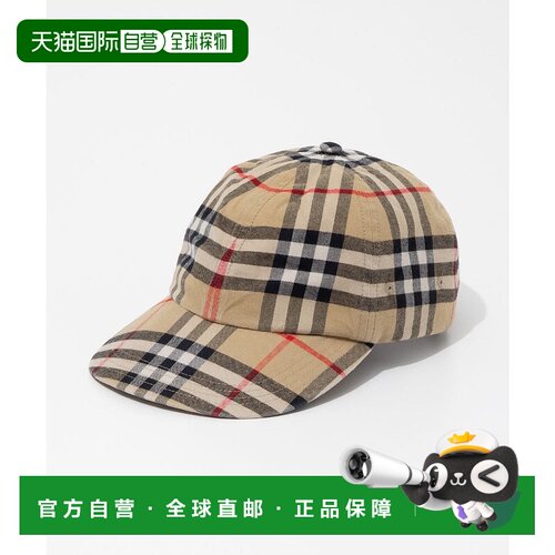 日本直邮 ARCHIVE CHECK 帽子 [8075641]博柏利