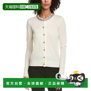自营InCashmere Cashmere Cardigan - white 美国奥莱直发开衫
