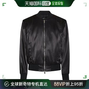 男士 香港直邮潮奢 Dsquared2 二次方 棉&粘胶纤维飞行员夹克