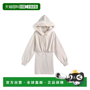 日本直邮日潮 GRL纱裙褶皱卫衣迷你连衣裙tu1851拼接