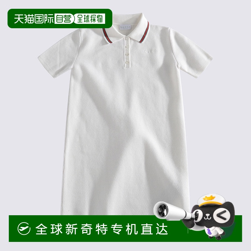 1h可退 香港直邮GUCCI 女童连衣裙 809682XKEIR9060 SS2025 白色