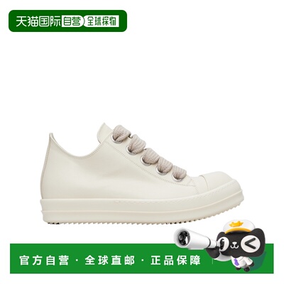1h可退 香港直邮Rick Owens 系带低帮休闲运动鞋 RU01F2893LCOW2