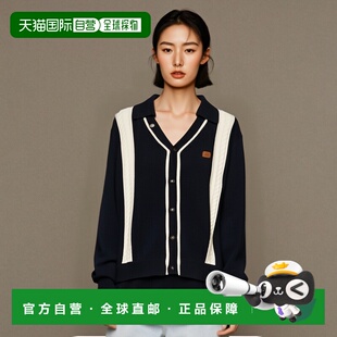 韩国直邮SATUR设计师款大气简约日常休闲个性毛衣SA23FWMK14NV