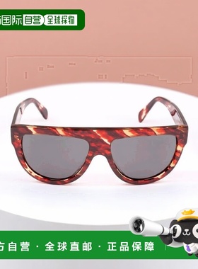 香港直邮Celine 红色飞行员太阳眼镜 CL40001I.