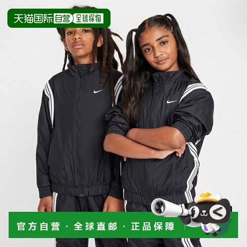 日本直邮Nike夹克 Crossover Repel 宽松拒水篮球梭织长袖 儿童款