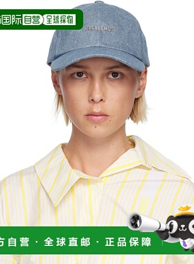 香港直邮Jacquemus 女士 蓝色 The Gadjo 棒球帽 25HACU00670AD00