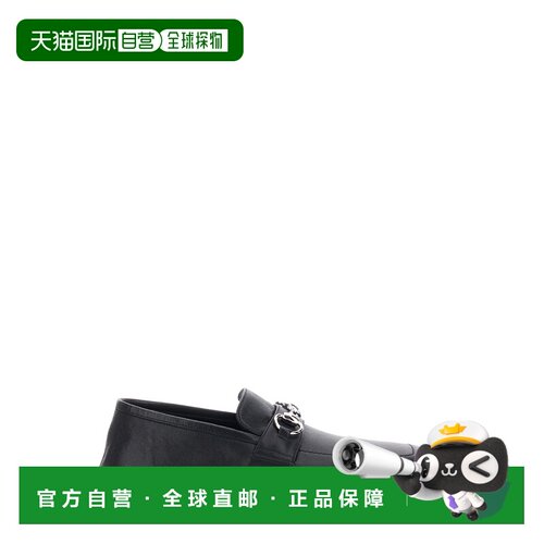香港直邮GUCCI 女士芭蕾乐福鞋 871865AAGEH1000 AW2026 黑色 饰