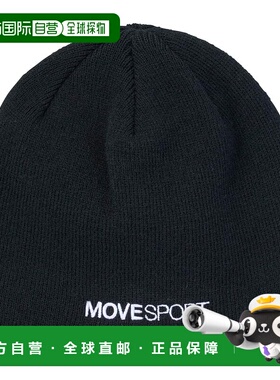 【日本直邮】迪桑特 MOVE Sports  针织帽 HEAT NAVI 黑色