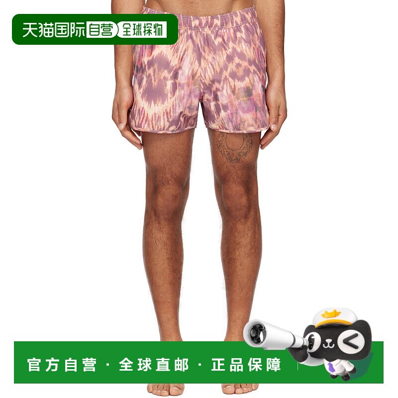 香港直邮Isabel Marant 伊莎贝尔 玛兰 男士 紫色 Vicente 泳裤 2