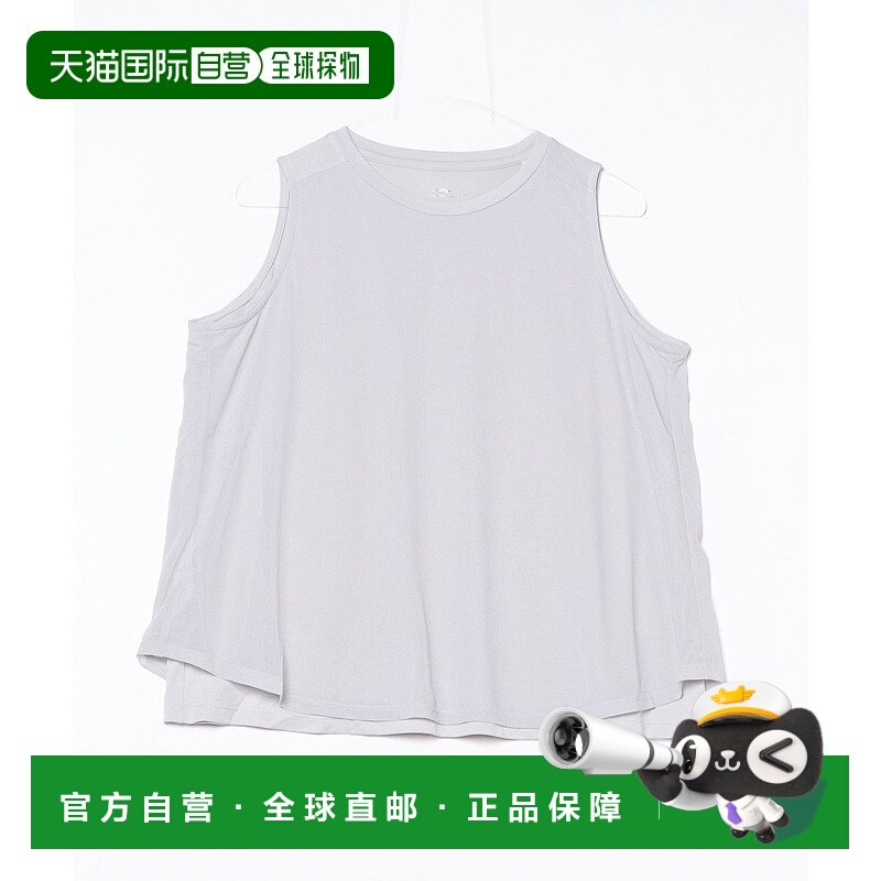 1h可退 日本直邮TIGORA 女士抗菌防臭重叠薄纱无袖T恤 TRLFノースリーフ