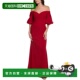 Red 自营Rene 连衣裙美国直发奥莱 Sleeve Gown Ruiz Bishop