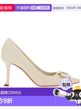 香港直邮Salvatore Ferragamo 徽标高跟鞋 01H448菲拉格慕蝴蝶结