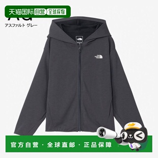 日本直邮THE NORTH FACE 儿童防热连帽衫 NTJ12545 AG(沥青灰)C