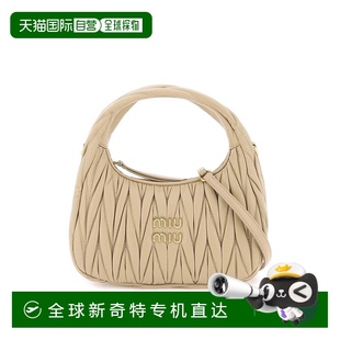 SS2024 香港直邮MIU 5BC125VOOYN88F0036 MIU 浅棕色 女士手提包