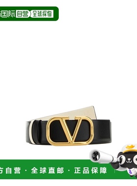 【99新未使用】香港直邮Valentino 徽标搭扣皮带腰带 3W0T0S11ZFR