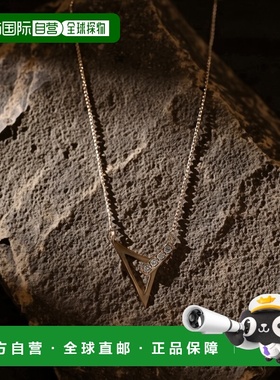 1h可退 日本直邮cui-cui 男女同款 K10黄金 钻石项链 Stella系列