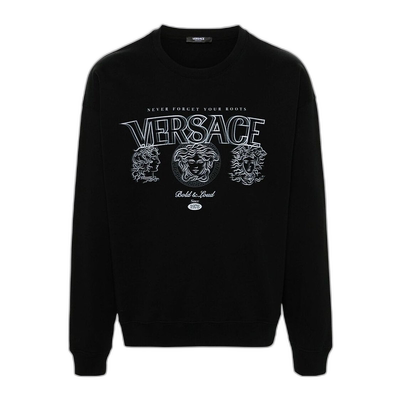 香港直邮VERSACE 男士针织毛衣 10139691A114412B510长袖卫衣