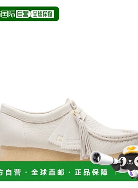韩国直邮CLARKS 女士休闲皮鞋WALLABEE WOMAN 26165560 CLA-261655