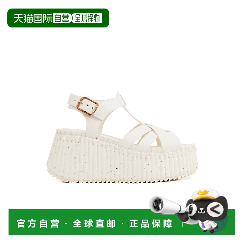 香港直邮Chloe 坡跟凉鞋 C24A05DNC