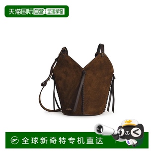 Tampa 自營 marant棕色青銅絨面革 迷你水桶包 isabel 美國奧萊