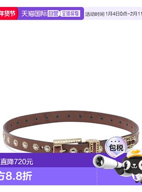 1h可退 香港直邮GOLDEN GOOSE 女士 绣花皮带 GWA00779A000774