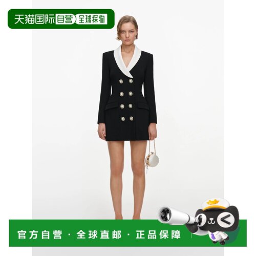 香港直邮Self-Portrait 女士 迷你西装连衣裙 AW26054SBBLACK