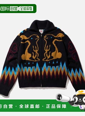 韩国直邮AECA 男士男针织AWCMFWBCKNISO004G3BA AECA COWICHAN ZI
