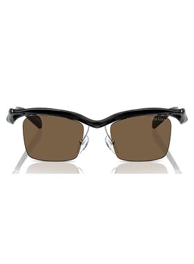 PRADA 男士太阳镜 A15SSOLE1AB8C1 AW2024 黑色 1L6L5190A