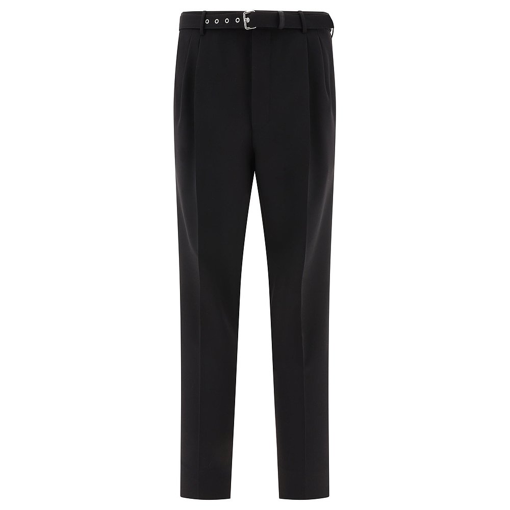 PRADA 男士休闲裤 UP0244SOOO1358F0002 SS2024 黑色