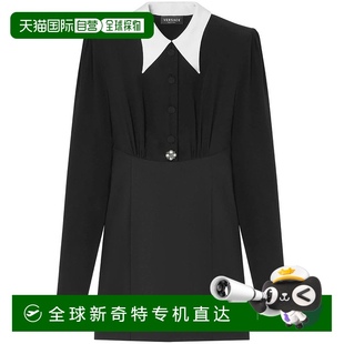 香港直邮VERSACE 丝绸 女士连衣裙 10169451A123041B000范思哲长袖