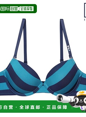 韩国直邮FILA Outfit 大胆条纹女士文胸 FI4BAC6442F_TBU