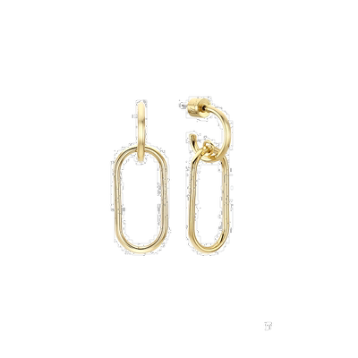 自营｜RITA MONICA孙艺珍明星同款圆圈吊坠耳环礼物白金金色配饰