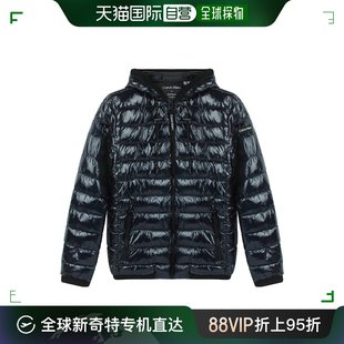 黑色保暖CM152956 羽绒服短款 Klein凯文克莱男士 香港直邮Calvin