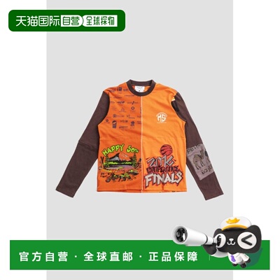 1h可退 香港直邮Marine Serre 男士 上装 MTO069OR52 orange橙色