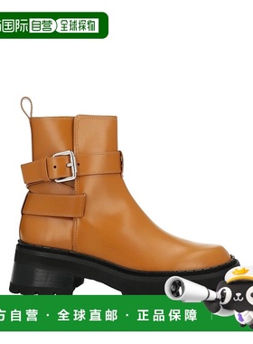 1h可退 香港直邮潮奢 BY FAR 女士 脚踝靴 yellow黄色 舒适时尚