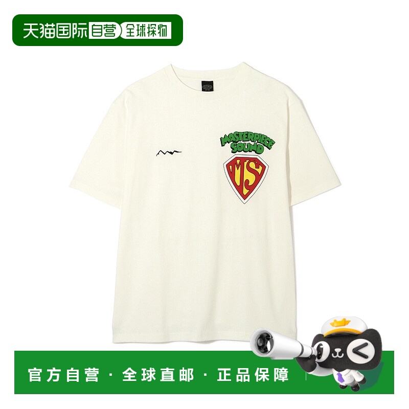 1h可退 日本直邮MANASTASH×MASTERPIECE SOUND 联名印花休闲T恤