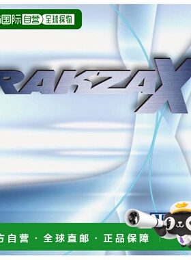 日本直邮 亚坂青少年 RAKZA X 乒乓球拍橡胶混合能量型背软胶黑黑