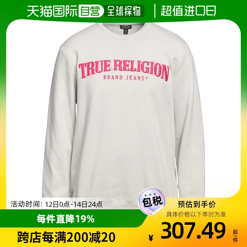 香港直邮潮奢 True Religion真实信仰男士卫衣