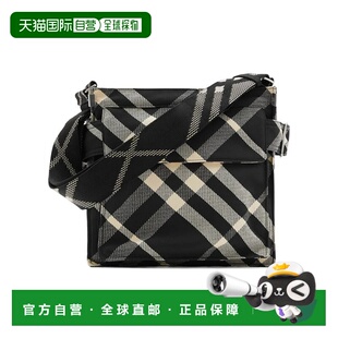 香港直邮Burberry Trench小号格纹托特包 80918221斜挎包单肩包