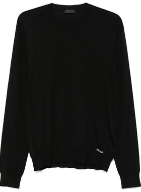 PRADA 男士衬衫 UMB92716AIF0002NERO SS2025 黑色