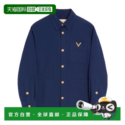 1h可退 香港直邮VALENTINO 26SS 华达呢衬衫夹克 Men