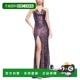 The Gown Population 自营Dress Fernanda Mermaid purple 美国