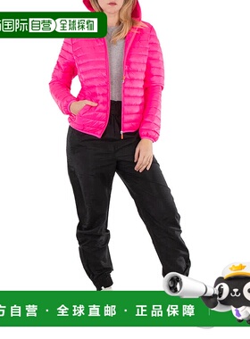 自营 Save The Duck女士Fluo粉色Kyla连帽羽绒服-Fluo粉色 美国奥