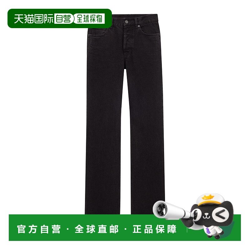 香港直邮SAINT LAURENT 女士牛仔裤 782393Y09WJ2050 CO 黑色