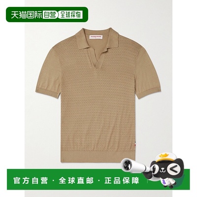 香港直邮1h可退 Orlebar Brown 男士 Horton 修身桑蚕丝有机棉混P
