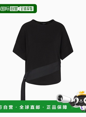 香港直邮Emporio Armani 安普里奥 阿玛尼 女士 黑色毛线衫 EW002