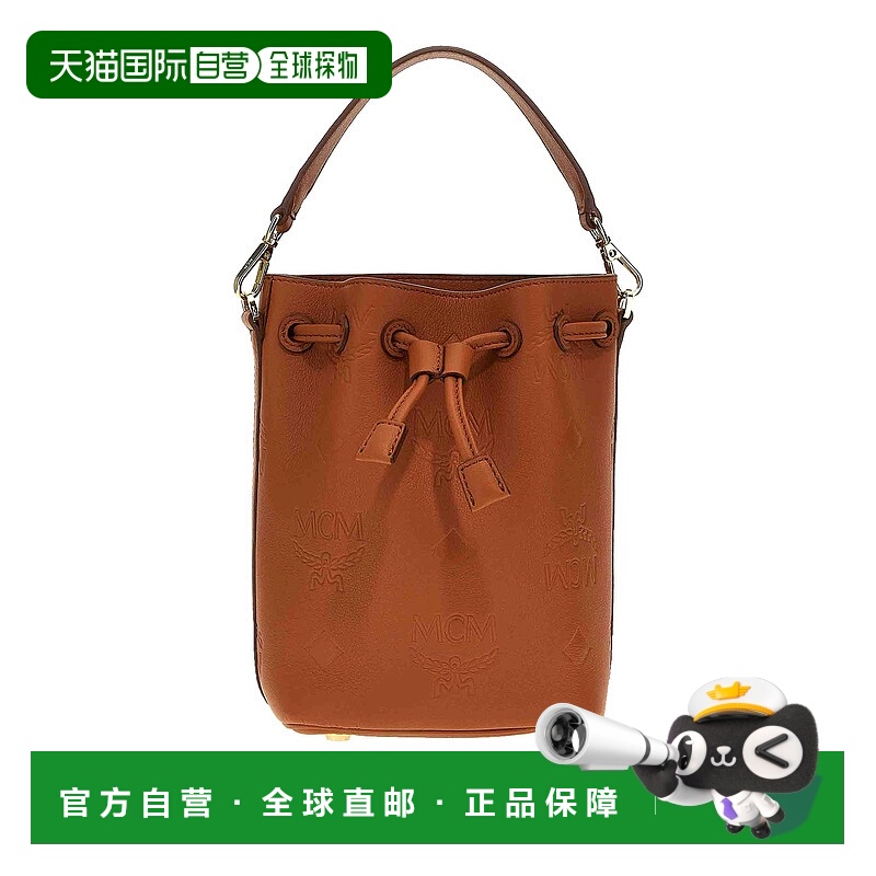 香港直邮MCM 女士手提包 MWDDSDU03C8 AW2023 棕色 MCM 'Dessau'