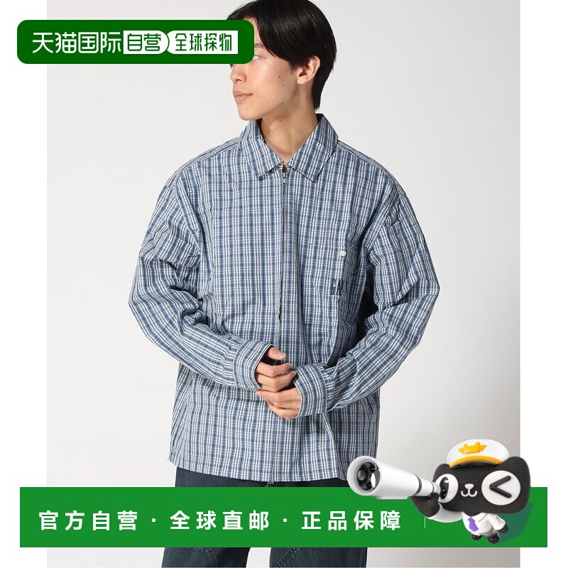 日本直邮GAP M 波普林衬衫外套长袖夹克图片